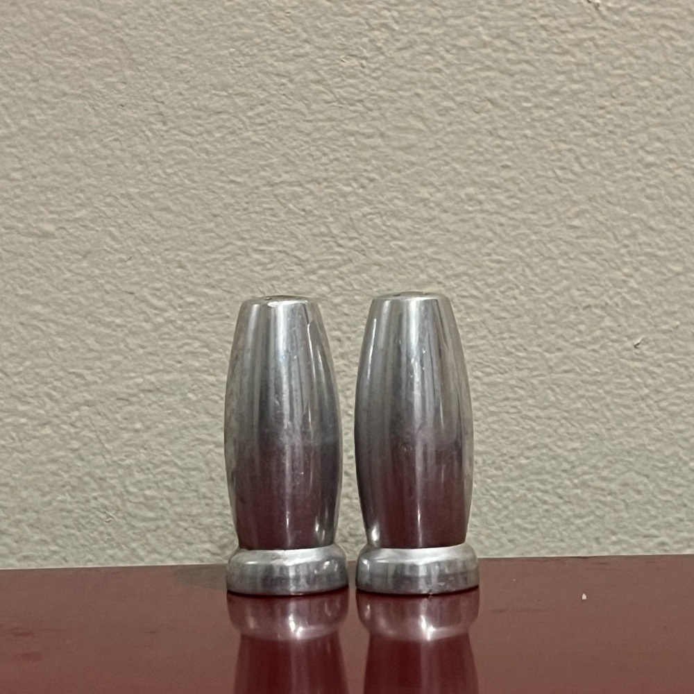 Vintage Silver Salt and Pepper Shakers